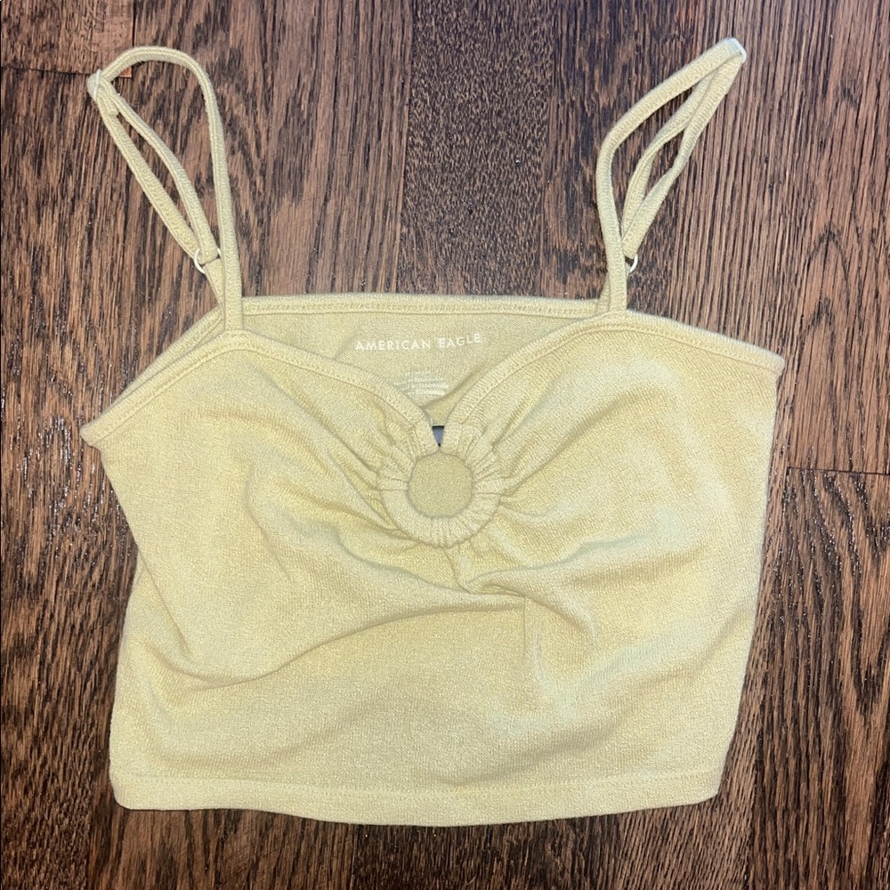 American Eagle Outfitters Green Tanktop